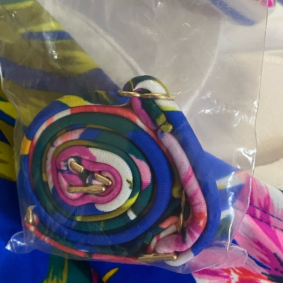 NWT Kona Sol Off Shoulder Ruffle Swimsuit - Picture 11 of 12